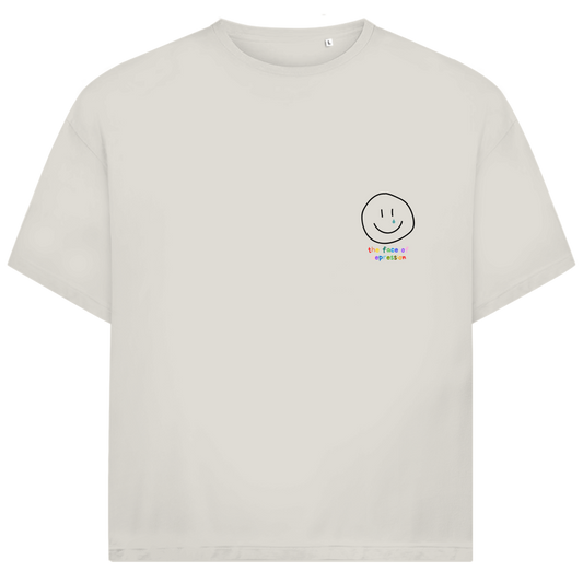 Oversize T-Shirt *TFOD-Sommer* Front klein Logo