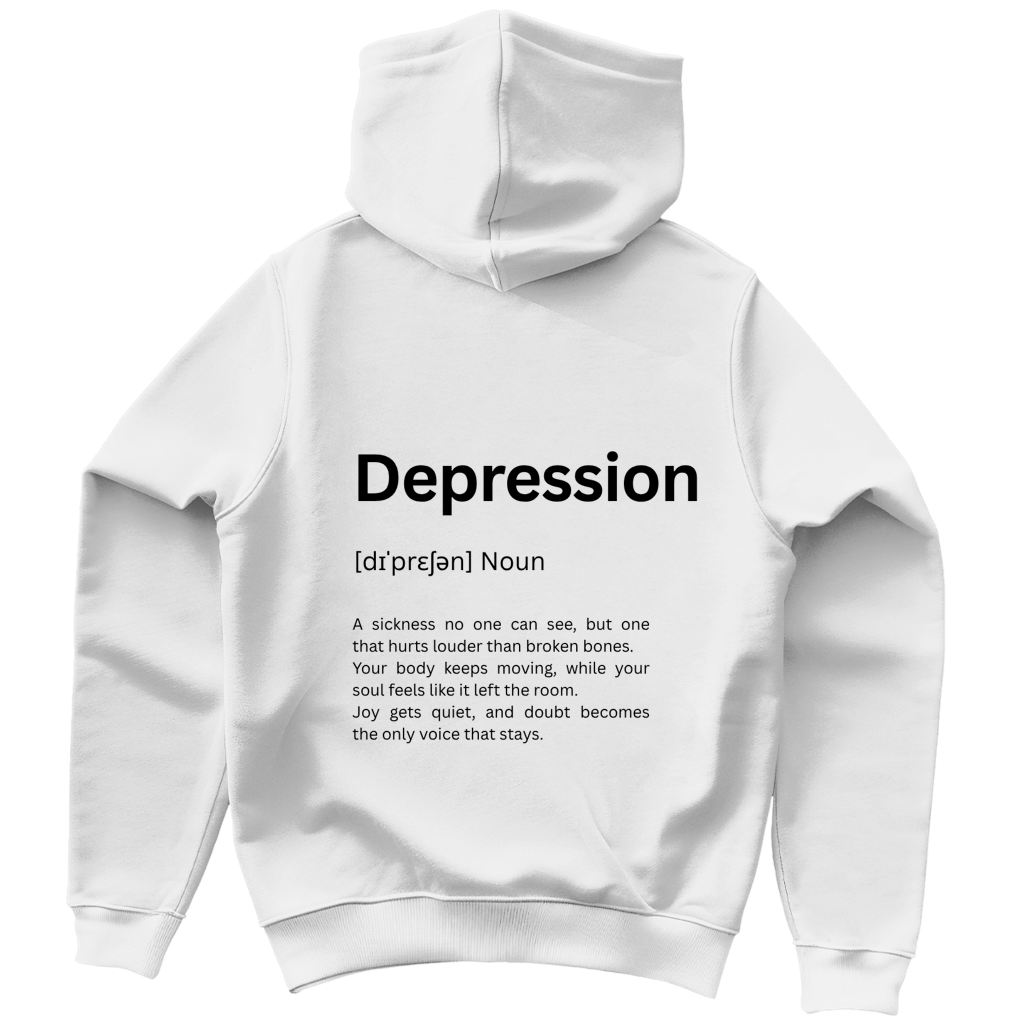 Unisex Hoodie *depression. duden* Back Logo