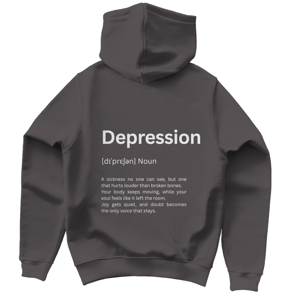 Unisex Hoodie *depression. duden* Back Logo