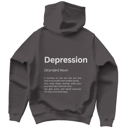 Unisex Hoodie *depression. duden* Back Logo
