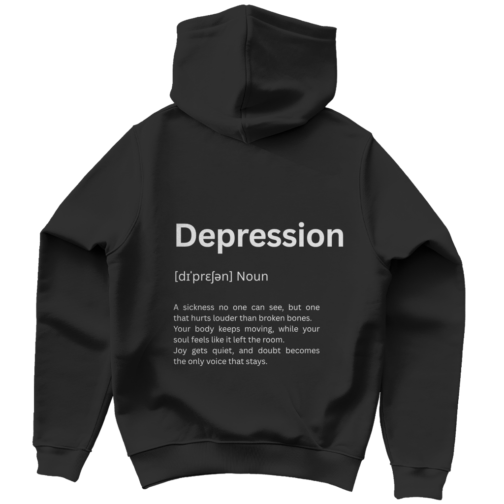 Unisex Hoodie *depression. duden* Back Logo