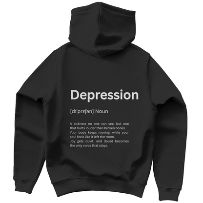 Unisex Hoodie *depression. duden* Back Logo