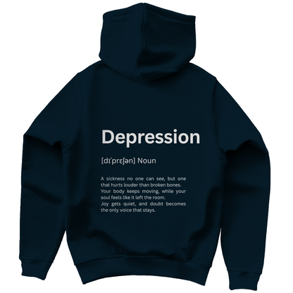 Unisex Hoodie *depression. duden* Back Logo