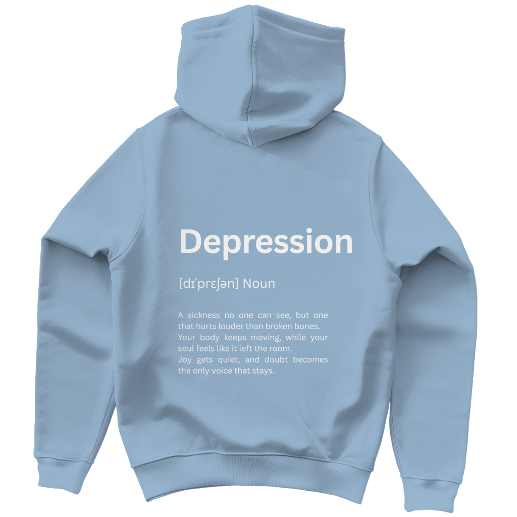 Unisex Hoodie *depression. duden* Back Logo