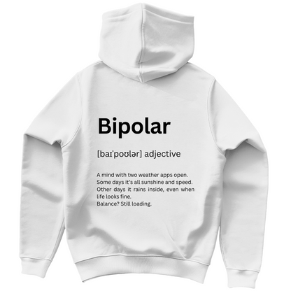 Unisex Hoodie *Bipolar. Duden* Back Logo