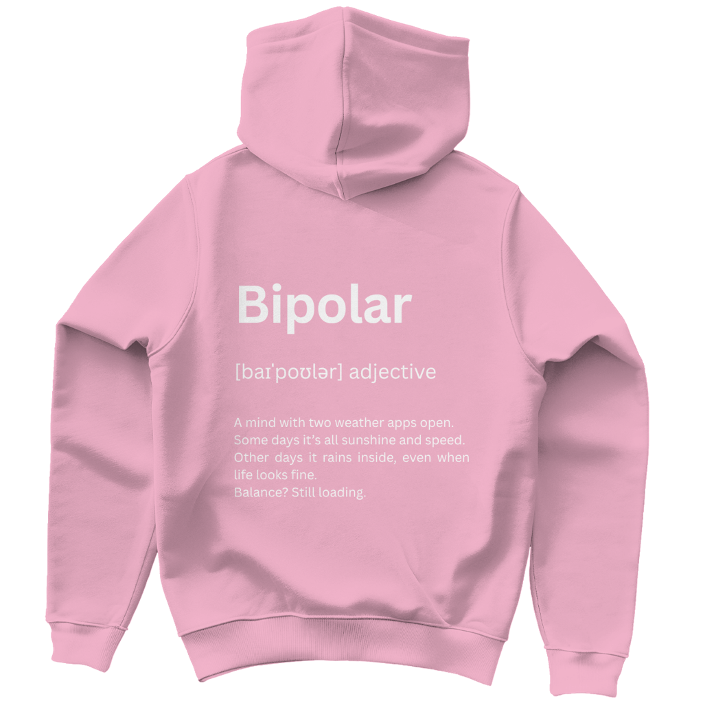 Unisex Hoodie *Bipolar. Duden* Back Logo