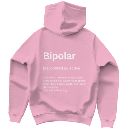 Unisex Hoodie *Bipolar. Duden* Back Logo