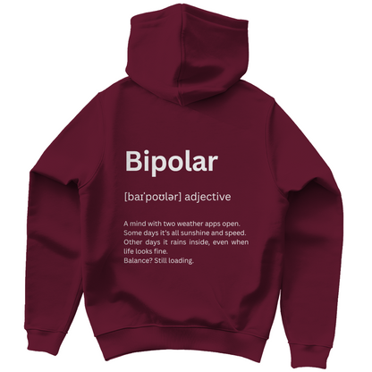 Unisex Hoodie *Bipolar. Duden* Back Logo