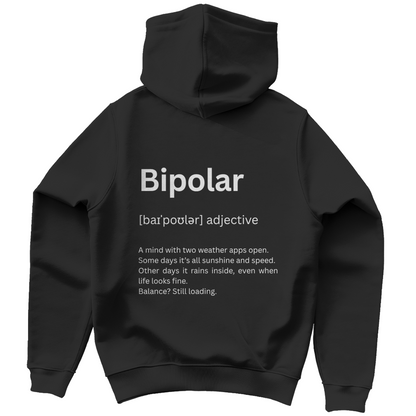 Unisex Hoodie *Bipolar. Duden* Back Logo