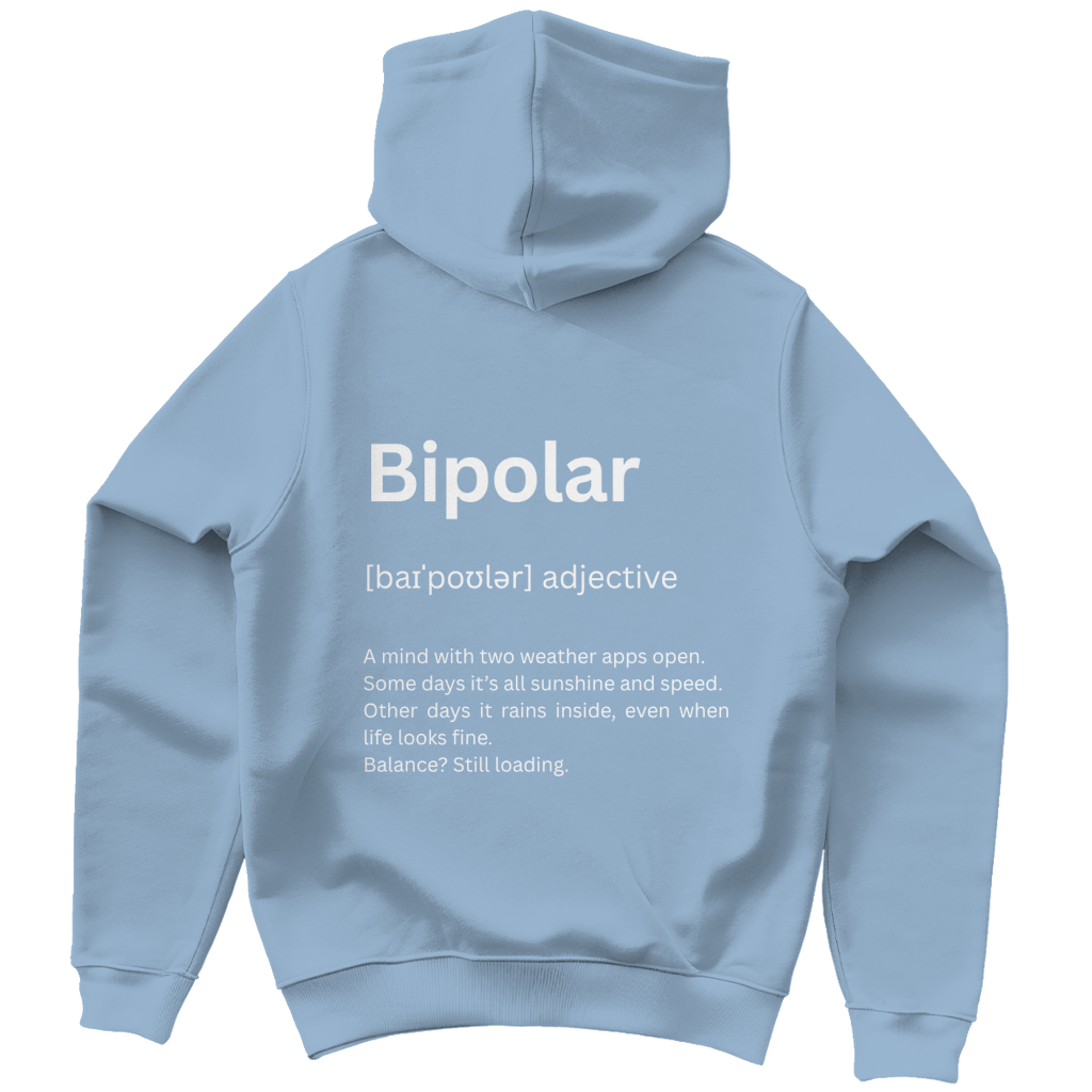 Unisex Hoodie *Bipolar. Duden* Back Logo