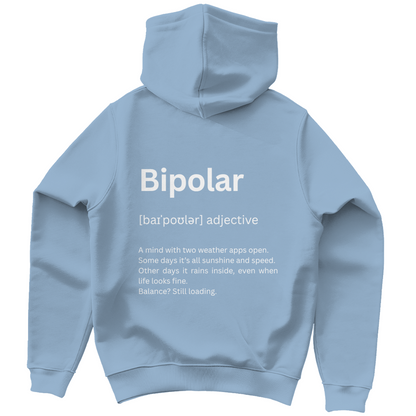 Unisex Hoodie *Bipolar. Duden* Back Logo