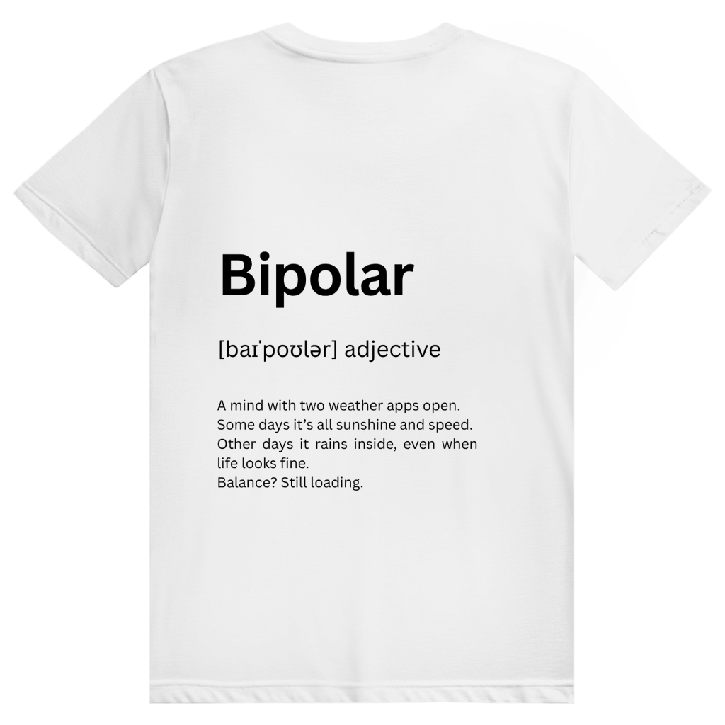 Unisex T-Shirt *Bipolar. Duden* Back Logo