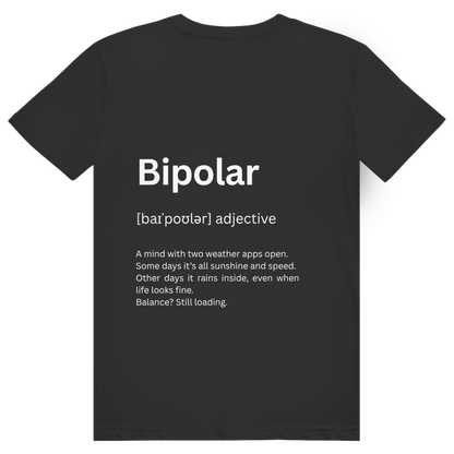 Unisex T-Shirt *Bipolar. Duden* Back Logo