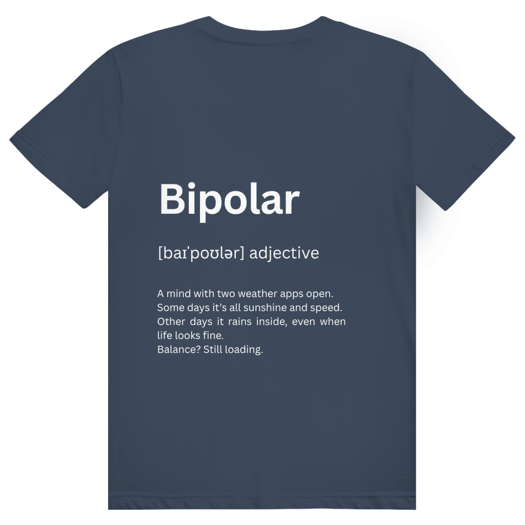 Unisex T-Shirt *Bipolar. Duden* Back Logo