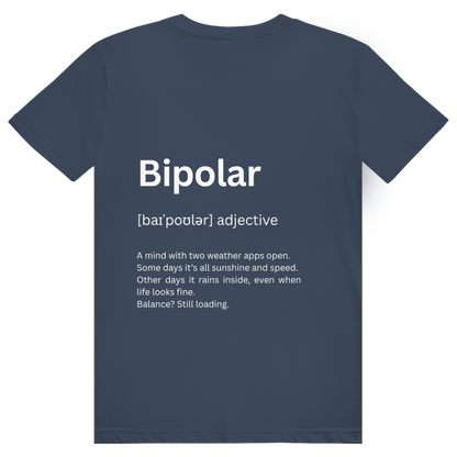 Unisex T-Shirt *Bipolar. Duden* Back Logo