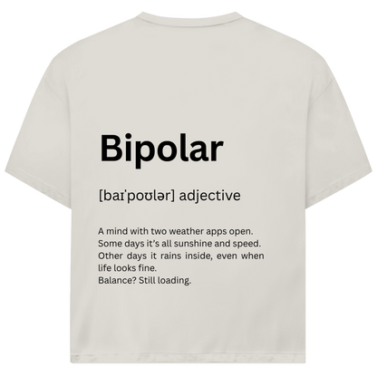 Oversize T-Shirt *Bipolar. Duden* Back Logo