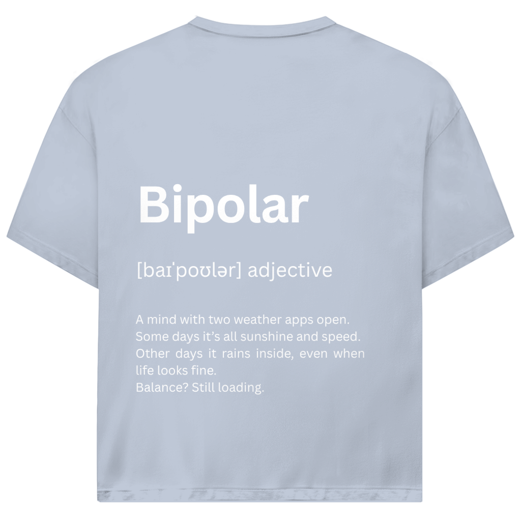 Oversize T-Shirt *Bipolar. Duden* Back Logo