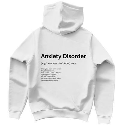 Unisex Hoodie *Anxiety. Duden* Back Logo