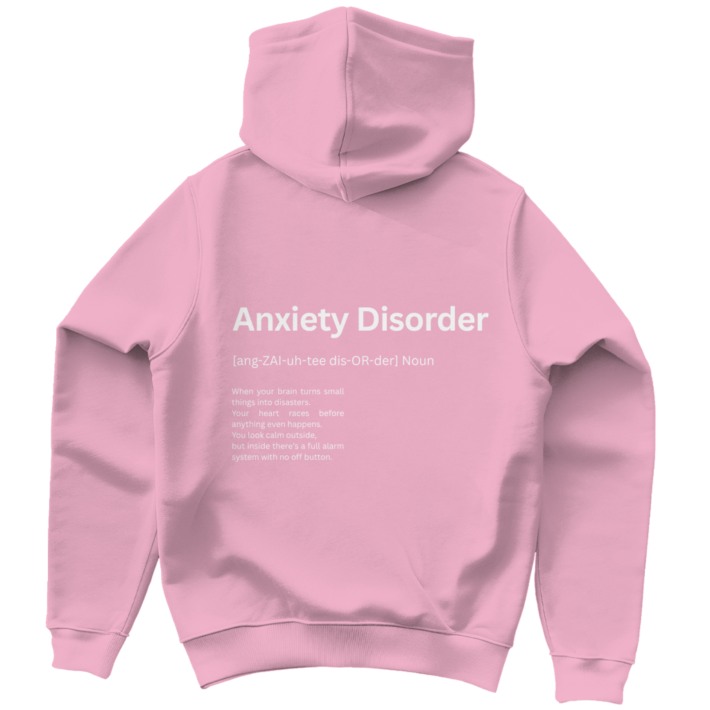 Unisex Hoodie *Anxiety. Duden* Back Logo