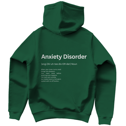 Unisex Hoodie *Anxiety. Duden* Back Logo