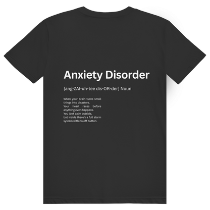 Unisex T-Shirt *Anxiety. Duden* Back Logo