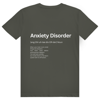 Unisex T-Shirt *Anxiety. Duden* Back Logo