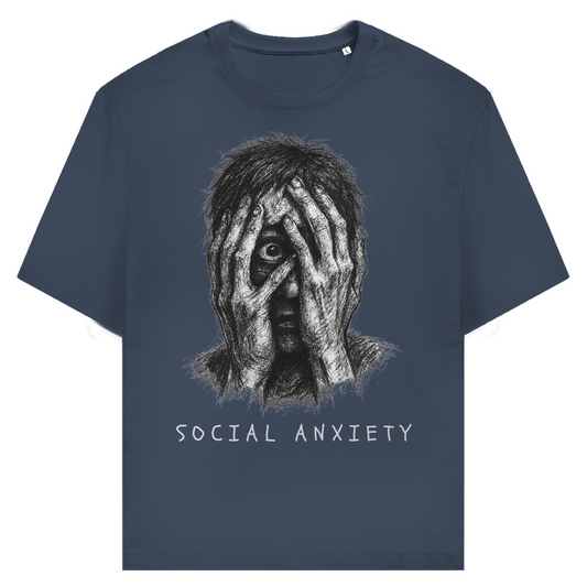 Unisex slim T-Shirt SIG. social anxiety
