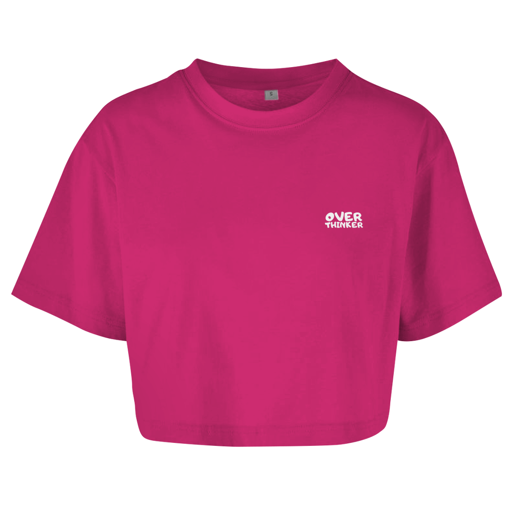 Damen Crop-Top *Overthinker*