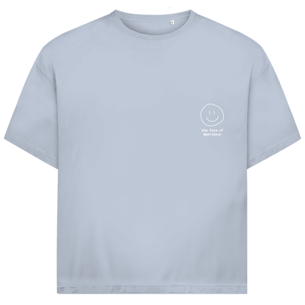 Oversize T-Shirt the *face of depression*