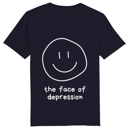 Slim T-Shirt *the face of depression*