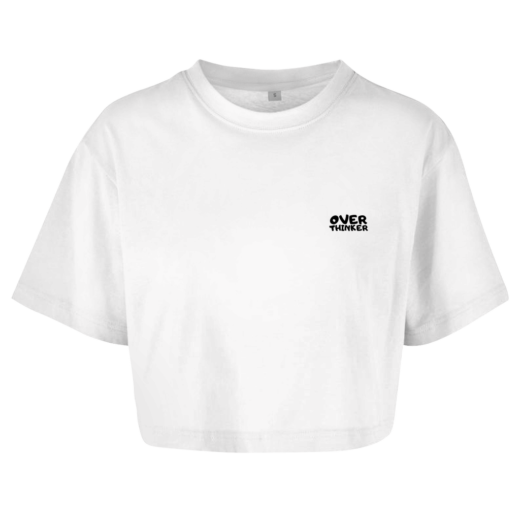 Damen Crop-Top *Overthinker*