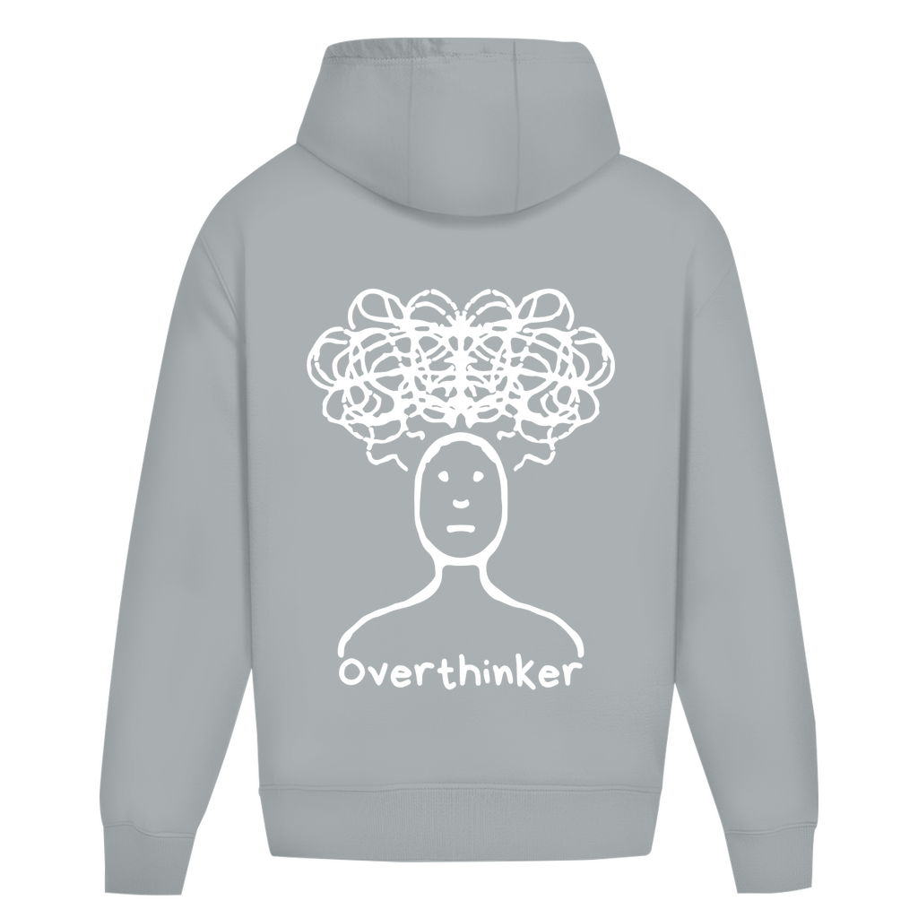 Oversize Hoodie Ohne Kordel Overthinker