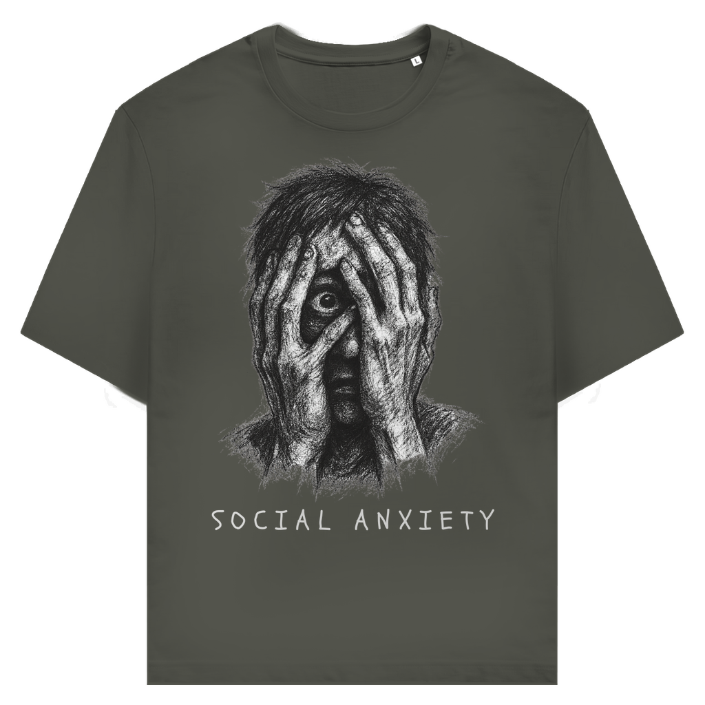 Unisex slim T-Shirt SIG. social anxiety