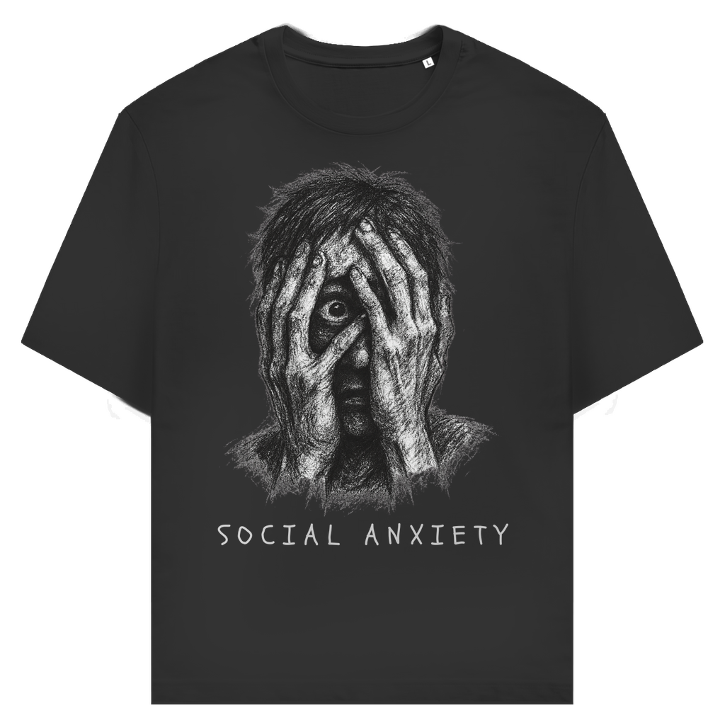 Unisex slim T-Shirt SIG. social anxiety