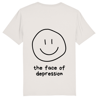 Slim T-Shirt *the face of depression*