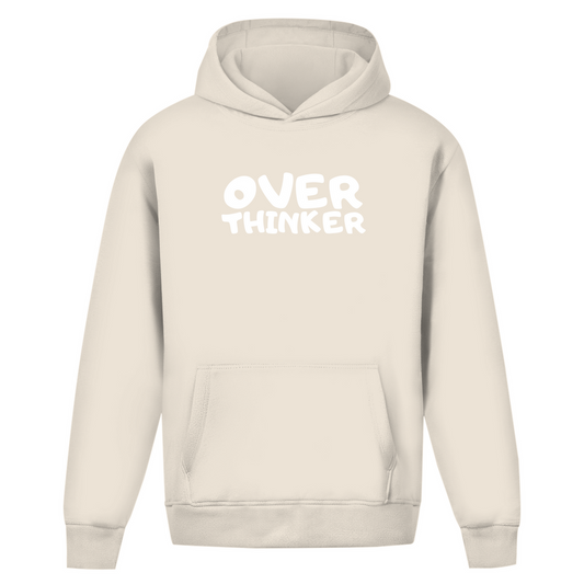 Oversize Hoodie Ohne Kordel overthinker neu