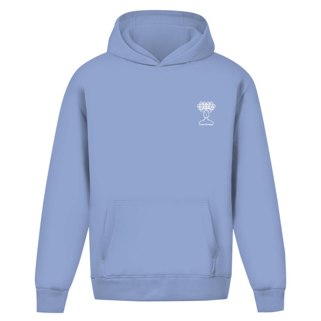 Oversize Hoodie Ohne Kordel Overthinker
