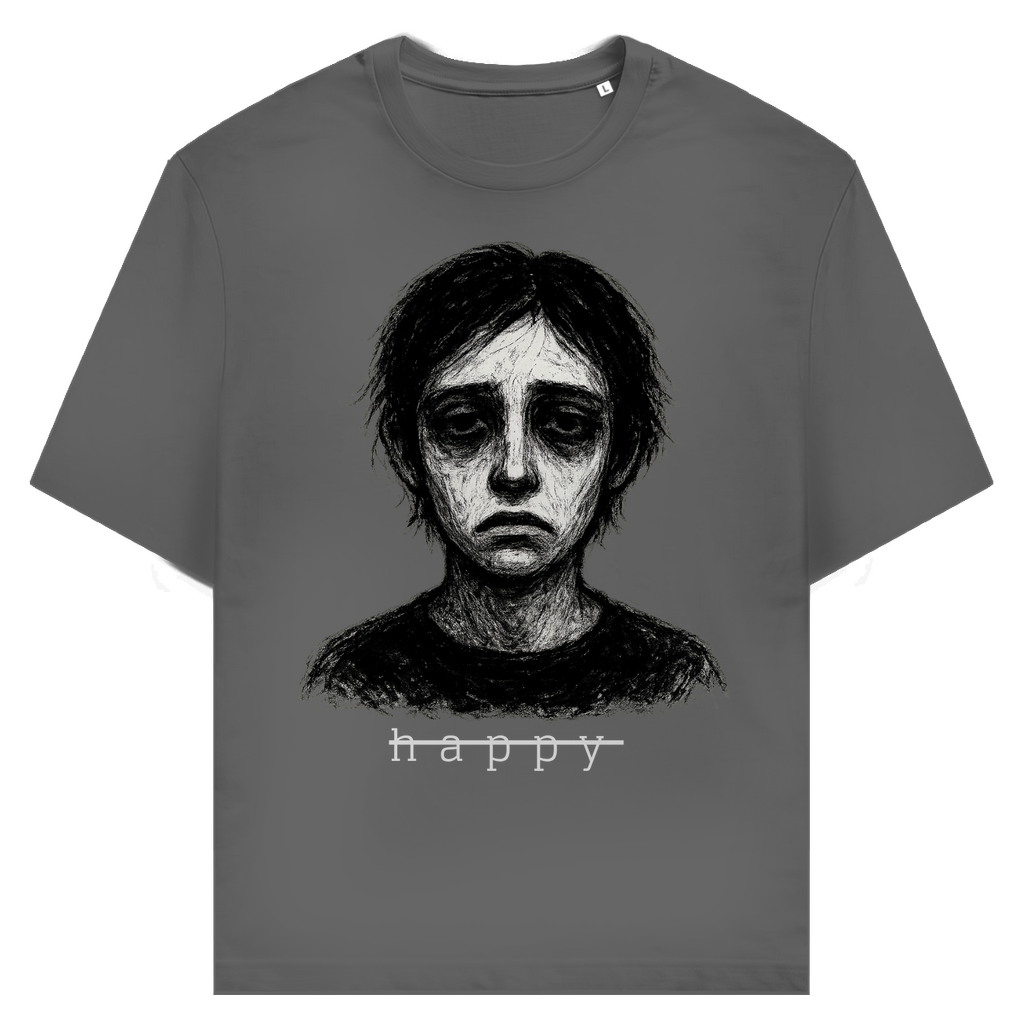 Unisex SlimT-Shirt SIG. unhappy