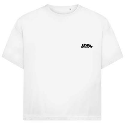Oversize T-Shirt *Angst* Front Logo klein