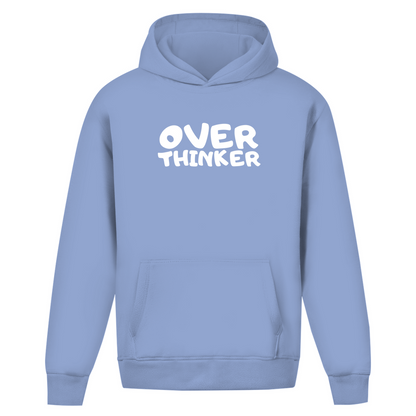 Oversize Premium Hoodie *overthinker2* Logo Front