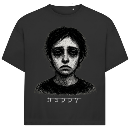 Oversize T-Shirt *unhappy* Front Logo