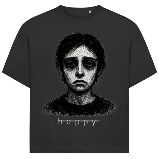 Oversize T-Shirt SIG. unhappy