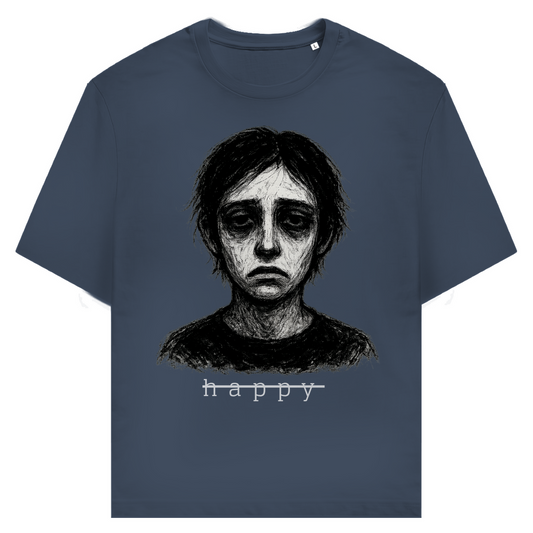 Unisex SlimT-Shirt SIG. unhappy